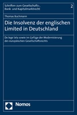Die Insolvenz der englischen Limited in Deutschland - Thomas Buchmann