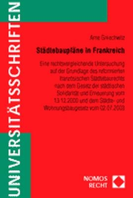 St&auml;dtebaupl&auml;ne in Frankreich
