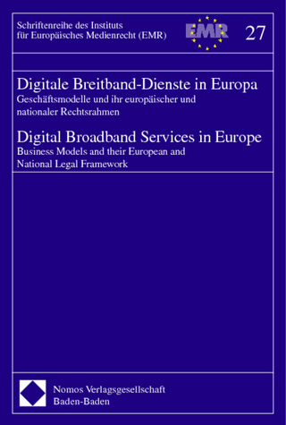 Digitale Breitband-Dienste in Europa - Digital Broadband Services in Europe