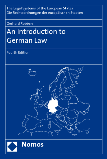 An Introduction to German Law - Gerhard Robbers