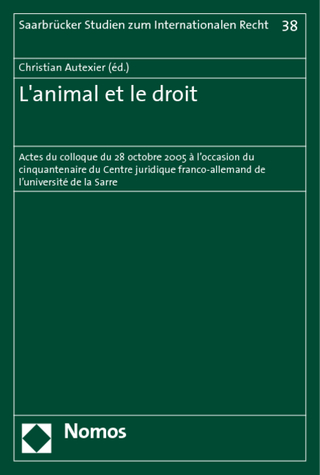 L'animal et le droit