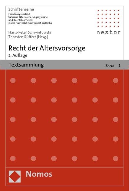 Recht der Altersvorsorge - 