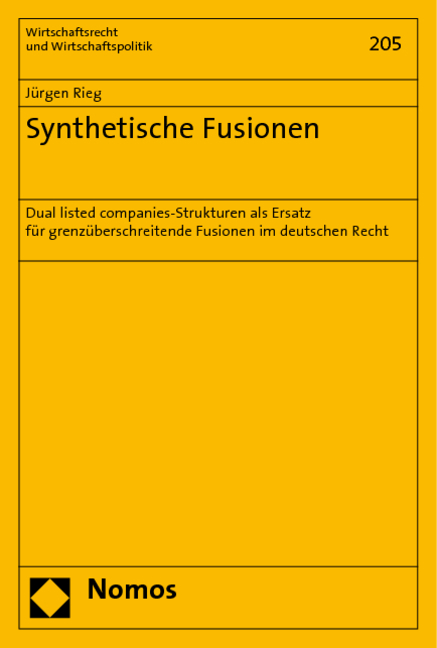 Synthetische Fusionen - J&uuml;rgen Rieg