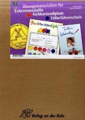&Uuml;bungsmaterialien f&uuml;r Scherenmedaille, Farbkastendiplom & F&uuml;llerf&uuml;hrerschein - Nicole Lohr, Jutta Schmeiler