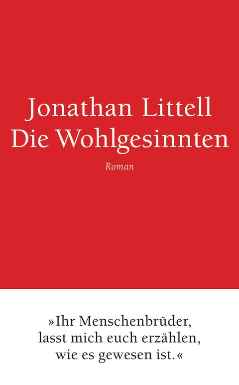 Die Wohlgesinnten - Jonathan Littell