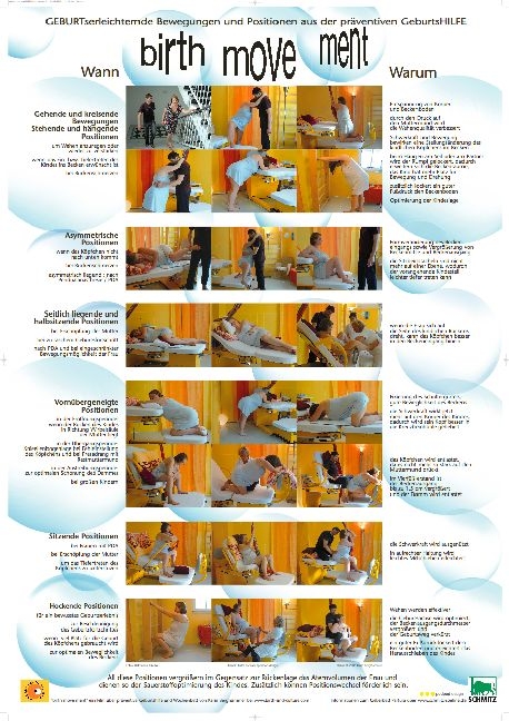 Plakat birth-move-ment - Karin Berghammer