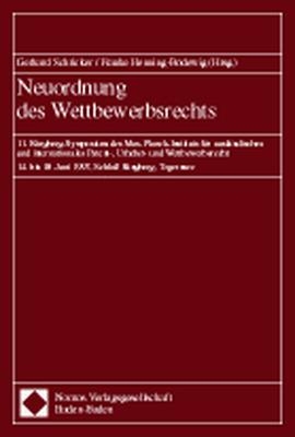 Neuordnung des Wettbewerbsrechts