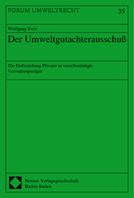 Der Umweltgutachterausschu&szlig;