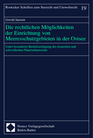 Die rechtlichen Möglichkeiten der Einrichtung von Meeresschutzgebieten in der Ostsee