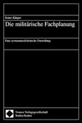 Die militärische Fachplanung