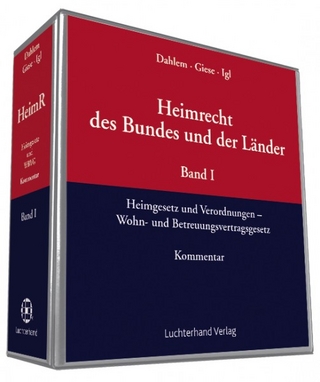 Das Heimgesetz / Heimrecht des Bundes und der Länder