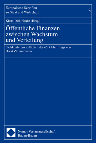 Öffentliche Finanzen zwischen Wachstum und Verteilung