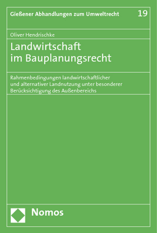 Landwirtschaft im Bauplanungsrecht