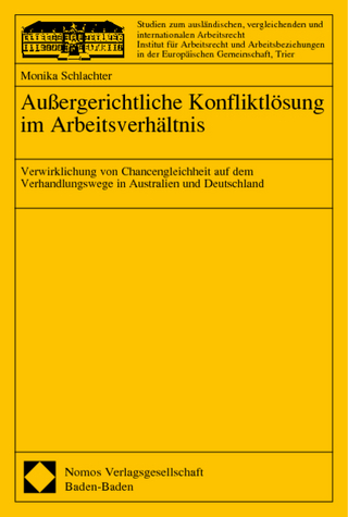 Außergerichtliche Konfliktlösung im Arbeitsverhältnis
