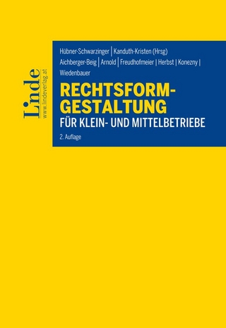 Rechtsformgestaltung für Klein- und Mittelbetriebe