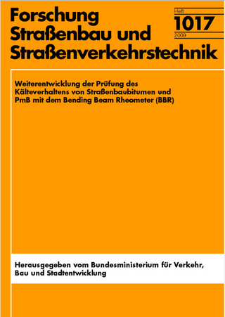 Weiterentwicklung der Prüfung des Kälteverhaltens von Straßenbaubitumen und PmB mit dem Bending Beam Rheometer (BBR)