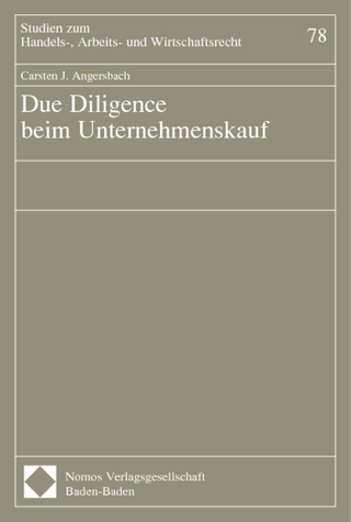 Due Diligence beim Unternehmenskauf
