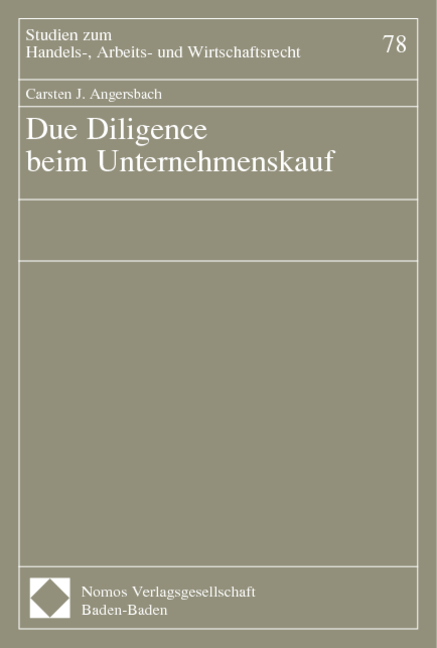 Due Diligence beim Unternehmenskauf