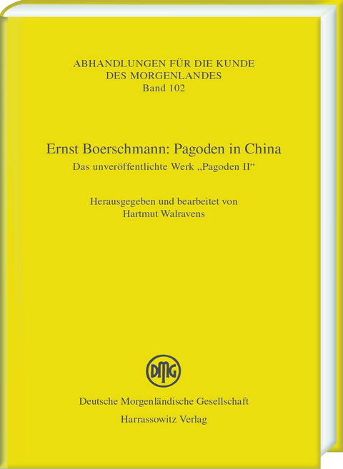 Ernst Boerschmann: Pagoden in China - 