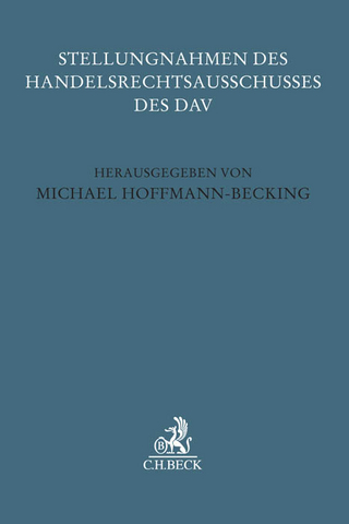 Stellungnahmen des Handelsrechtsausschusses des DAV