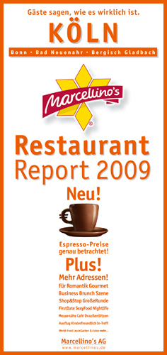 Marcellino's Restaurant Report / K&ouml;ln Restaurant Report 2009 - 