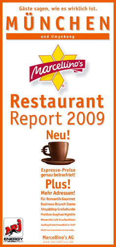 Marcellino's Restaurant Report / München Restaurant Report 2009