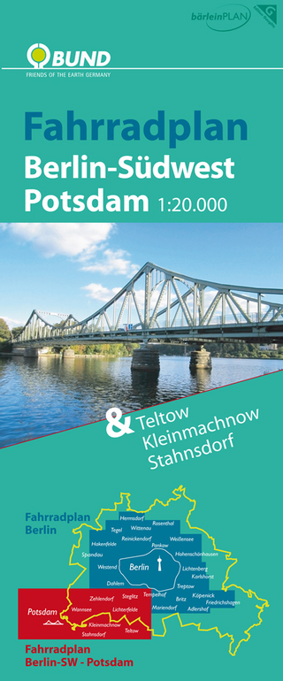 Fahrradplan Berlin-Südwest, Potsdam