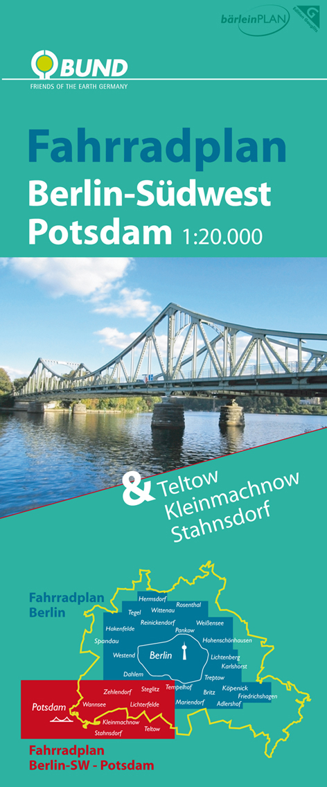Fahrradplan Berlin-S&uuml;dwest, Potsdam - Tilo Sch&uuml;tz