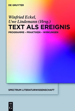 Text als Ereignis