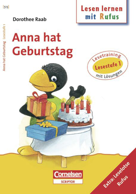 Dorothee Raab - Lesen lernen mit Rufus / Lesestufe 1 - Anna hat Geburtstag - Dorothee Raab