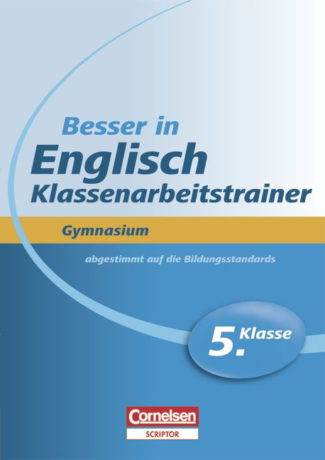 Besser in der Sekundarstufe I - Englisch - Gymnasium / 5. Schuljahr - &Uuml;bungsbuch mit separatem L&ouml;sungsheft (20 S.) - Ingrid Preedy, Brigitte Seidl