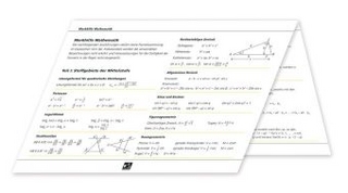 Begleitmaterial Mathematik / Merkhilfe Mathematik