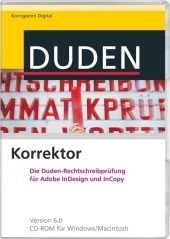Duden Korrektor f&uuml;r Adobe InDesign/InCopy 6.0
