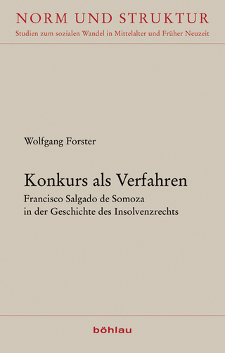 Konkurs als Verfahren