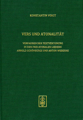 Vers und Atonalität
