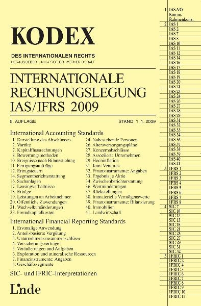 Jubil&auml;umsabo KODEX Internationale Rechnungslegung IAS/IFRS 2009 - 
