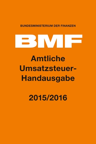 Amtliche Umsatzsteuer-Handausgabe 2015/2016