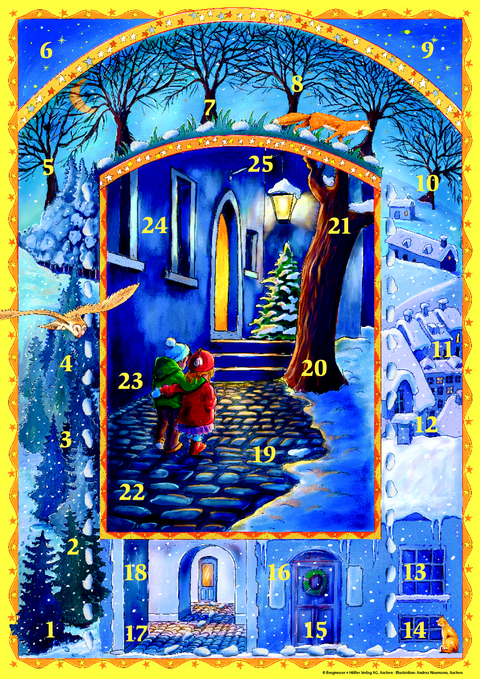 Adventskiesel auf dem Weihnachtsweg - Roswitha Tillmann, Peter Bucher