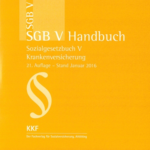 SGB V-Handbuch 2016 - 