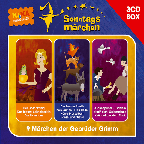 KI.KA Sonntagsm&auml;rchen - H&ouml;rspielbox -  Br&uuml;der Grimm