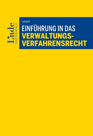 Einführung in das Verwaltungsverfahrensrecht