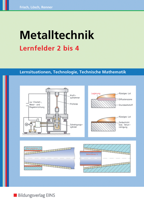 Metalltechnik, Industriemechanik, Zerspanungsmechanik / Metalltechnik Lernsituationen, Technologie, Technische Mathematik - Heinz Frisch, Erwin L&ouml;sch, Erich Renner