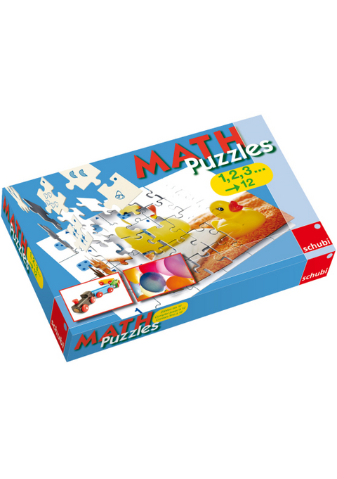 SCHUBI MATHpuzzles - Z&auml;hlen bis 12