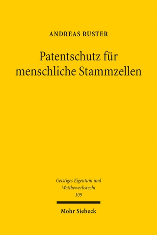 Patentschutz für menschliche Stammzellen
