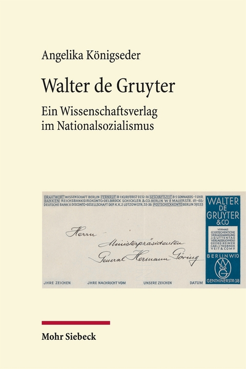 Walter de Gruyter - Angelika Königseder