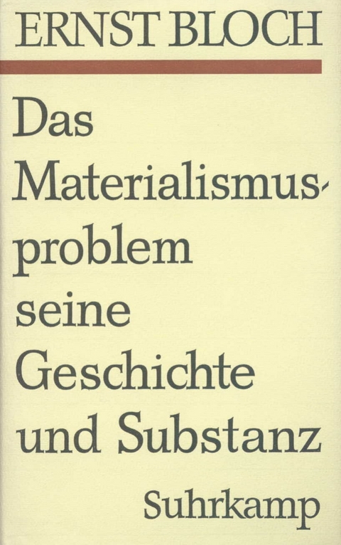 Gesamtausgabe in 16 B&auml;nden - Ernst Bloch