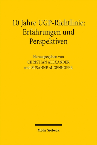 10 Jahre UGP-Richtlinie