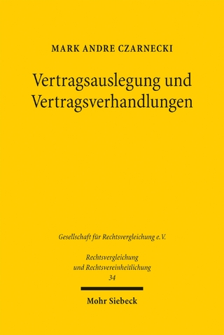 Vertragsauslegung und Vertragsverhandlungen