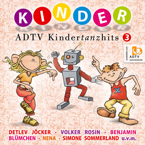 ADTV Kindertanzhits, 1 Audio-CD. Tl.3 -  Various
