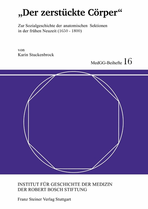 "Der zerst&uuml;ckte C&ouml;rper" - Karin Stukenbrock